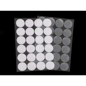 24 db öntapadó kerek pötty, 25 mm, átlátszó - Padlóvédő bútorláb alátét