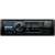 JVC KD-X560BT Bluetooth car stereo with 3-inch display showing music playback