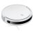 Xiaomi E10 white robot vacuum cleaner angled view with side brush