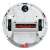 Xiaomi robot vacuum cleaner E10 EU, white, bottom view, showing the dustbin, water tank, and brushes