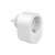 Xiaomi Smart Plug 2 EU, white smart plug with power button, compatible with Google Assistant and Xiaomi Home app