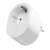 Xiaomi Smart Plug 2 EU, white smart plug with power button, compatible with Google Assistant and Xiaomi Home app