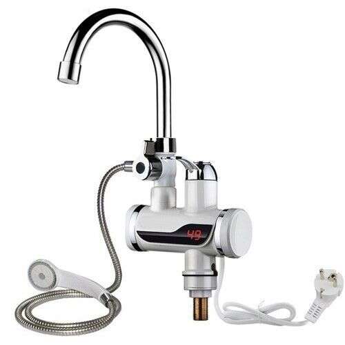 GLO Átfolyós vízmelegítő alsó csatlakozású ( zuhanyfejjel ) 3000W, új típus, 2db