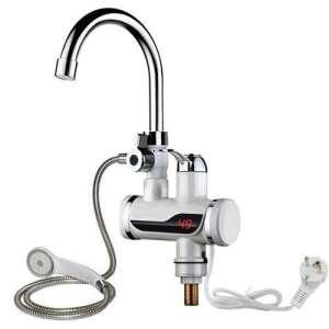 GLO Átfolyós vízmelegítő alsó csatlakozású ( zuhanyfejjel ) 3000W, új típus, 2db