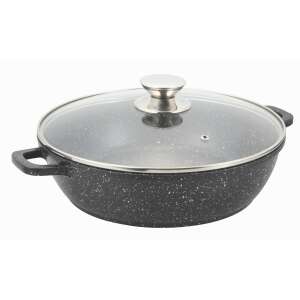 Bohmann Serpenyő, Mély, Márvány Bevonat - 32 cm / 4.9 Liter