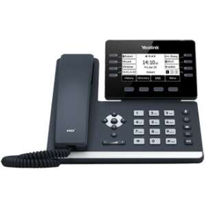Yealink SIP-T53 IP-Telefon, schwarz, 8-zeiliges LCD, Geschäftstelefon, Bürotelefon - VoIP-Ausstattung