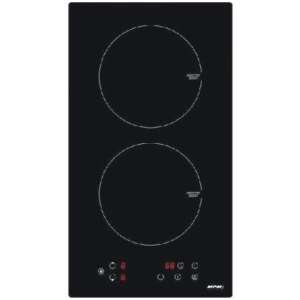 MPM Indukciós Főzőlap - 2 Zóna - 3800W - Fekete