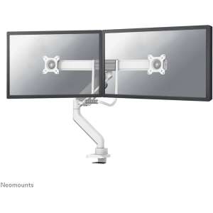 Neomounts DS75-450WH2 Weiß Dual Monitor Tischhalterung - Monitorstative und -ständer