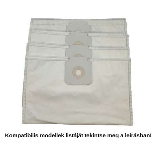 4 db Kärcher T12/1 T15/1 T17/1 porszívó porzsák