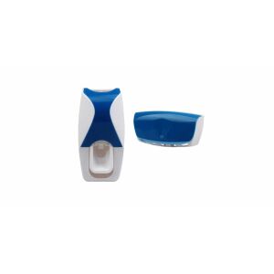 Praktikus Falra Szerelhető Fogkrém Adagoló és Fogkefetartó - 5 Fogkeféhez