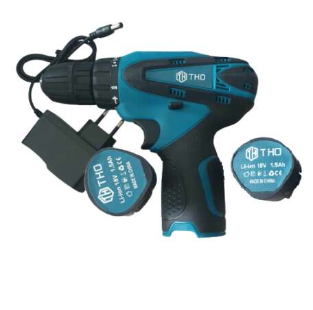 THO 2 akkus fúró/csavarozó 18V kofferben M-8001 - MS-997