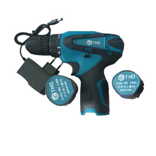 THO 2 akkus fúró/csavarozó 18V kofferben M-8001 - MS-997