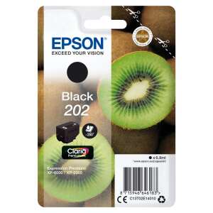 Epson Black 202 Ink Cartridge, 6.9ml, for Expression Premium XP-6000 and XP-6005 printers - Printer & scanner