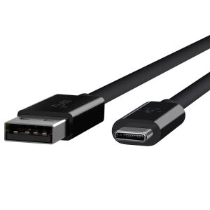 Vedere unghiulară a cablului Belkin USB-A la USB-C - Belkin Cabluri USB