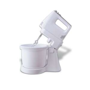 TOO HM-200-200 kézi mixer tállal, fehér, 200W, 5 sebességfokozat - Kézi aprító, Kézi mixer, Gyümölcscentrifuga és préselő és Elektromos tésztagép