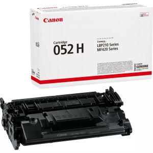 Canon 052H Black Original Laser Toner Cartridge for i-SENSYS LBP210 and MF420 Series Printers - Printer & scanner