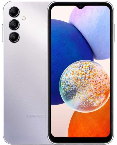 Samsung galaxy a14 5g 4/128gb dual-sim mobiltelefon ezüst (sm-a14...