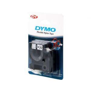 DYMO LM "D1" Feliratozógép szalag nylon 19 mm fekete-fehér (16958) 62336621 