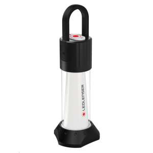 LED Lenser ML6 újratölthető kemping lámpa, fekete és fehér, fogantyúval - Ledlenser