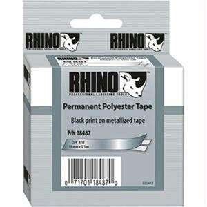DYMO "Rhino" Feliratozógép szalag poliészter 19 mm fémes (18487) 62338531 