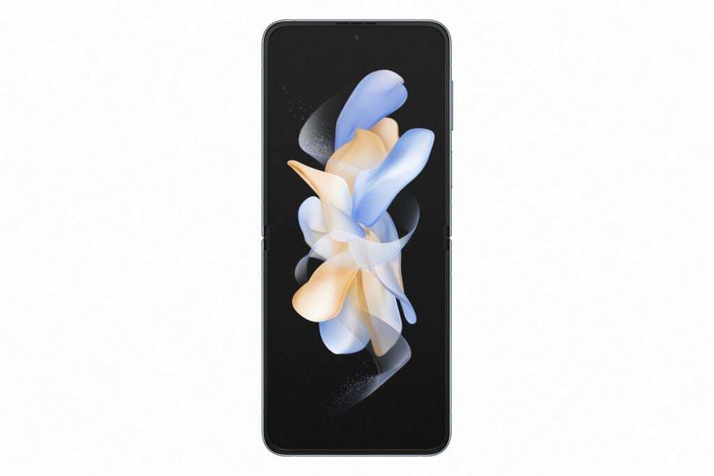 Samsung galaxy z flip4 8/128gb mobiltelefon kék (sm-f721blbg)