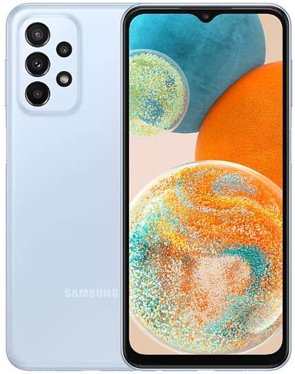 Samsung galaxy a23 5g 4/64gb dual-sim mobiltelefon kék (sm-a236blbu)