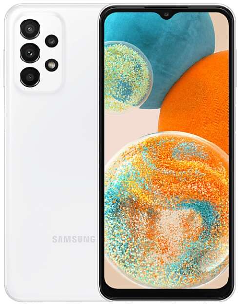 Samsung galaxy a23 5g 4/128gb dual-sim mobiltelefon fehér (sm-a23...