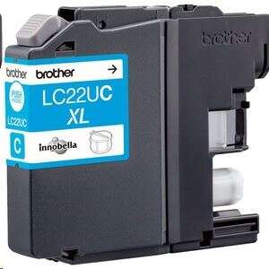 Brother LC22UC XL atramentová kazeta Cyan - Kancelárska technika