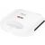 ECG S 1170 white sandwich maker, closed