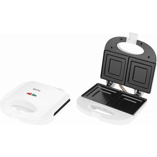 ECG S 1170 sandwich maker, open and closed