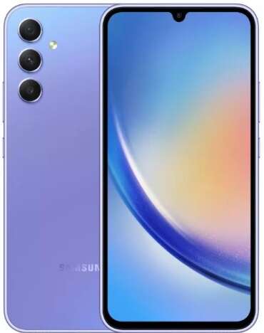 Samsung galaxy a34 5g 6/128gb dual-sim mobiltelefon király lila (...