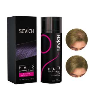 Sevich Hair Building Fibers, for Thinning Hair, Hair Loss, Alopecia, Blonde, 25g