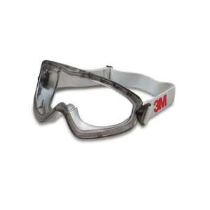 Ochelari de protecție 3M 2890A, acetat transparent, anti-aburire, rezistente la zgârieturi, rezistente la substanțe chimice, ventilație indirectă, curea reglabilă - Ochelari de protecție