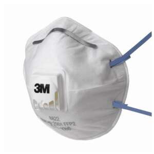Mască de protecție respiratorie 3M 8822 FFP2 cu supapă - Mască pentru gură