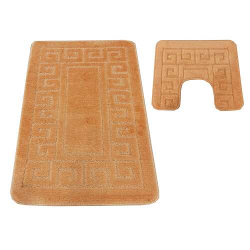 Dy. Montana 2 részes fürdőszoba szett Ethnic Salmon Komplet (50 cm x 80 cm + 40 cm x 50 cm) szőnyeg 108515088