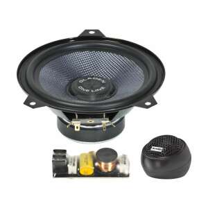 Gladen Audio ONE 165 BMW E46 autóhangszóró szett, 2-utas komponens rendszer keresztezővel, 165mm mélynyomó és 25mm magassugárzó - Audio
