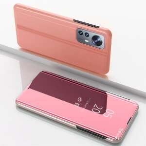 Xiaomi 12 Lite Clear View Case - Pink, Mirror Finish - Phone Case