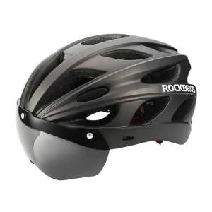 Cyklistická prilba s okuliarmi Rockbros TT-16 (čierna) 62390531 Cyklistické ochranné vybavenie