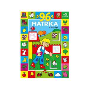 96 Sticker-Aktivitätsbuch für Kinder über den Bauernhof mit Bauernhoftieren, Pflanzen, Gebäuden und Werkzeugen - Kinderheft mit Stickern