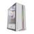 Darkflash DK151 White PC Case with Tempered Glass Side Panel and ARGB Fans