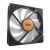 Darkflash CL12 LED 120mm PC Case Fan, Black Frame, White Blades