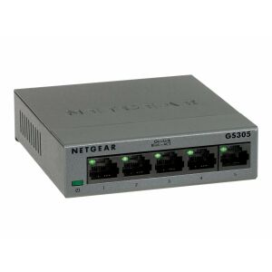 NETGEAR GS305 switch niezarz?dzalny L2 Gigabit Ethernet (10/100/1000) Czarny 138087633 - Przełącznik