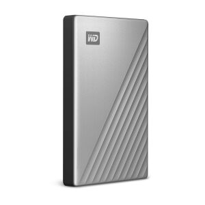 WD My Passport/4TB/HDD/Externý/2.5"/Strieborná/3R