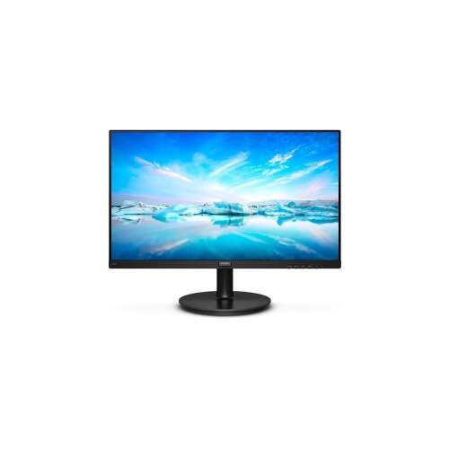 Monitor Philips 21,5 cala 2221V8A/00 LED na białym tle
