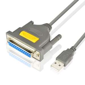AXAGON ADP-1P25 USB Printer adapter cable 1,5m Grey ADP-1P25 62649320 