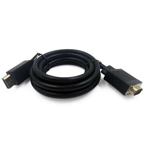 Gembird DisplayPort auf VGA Adapterkabel 1,8m schwarz, CCP-DPM-VGAM-6