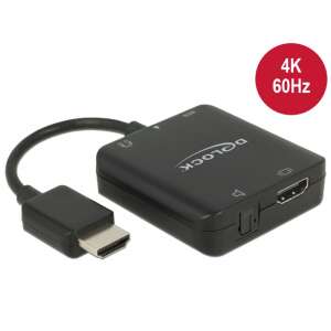 DeLock HDMI Audio Extractor 4K 60 Hz compact 63276