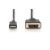 Assmann HDMI - DVI-D Adapterkábel - 2m, csatlakozók közelről