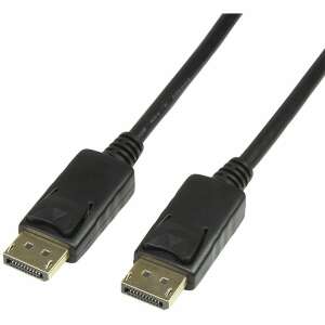 Logilink DisplayPort 1.2 cable, 7.5m, 4K/60Hz, black - DisplayPort