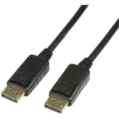 Logilink DisplayPort 1.2 cable, 7.5m, 4K/60Hz, black